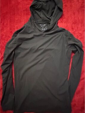 Porter & Ash The Hoodie Black Long Sleeve Pullover Hoodie Size S